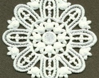 Lace Doily Coasters