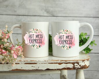 Hot Mess Express Ceramic 15oz Coffee Mug
