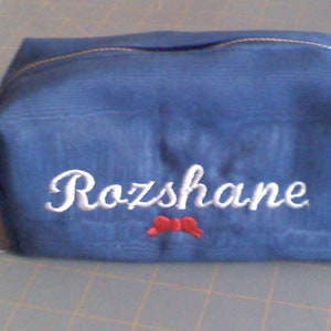 Embroidery of NAME or INITIALS on custom onebutton1&#39;s item(s) only.  Graphics currently not available.