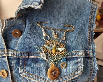 Mystical forest jewelry, cottagecore, fairy grunge, witchy gift