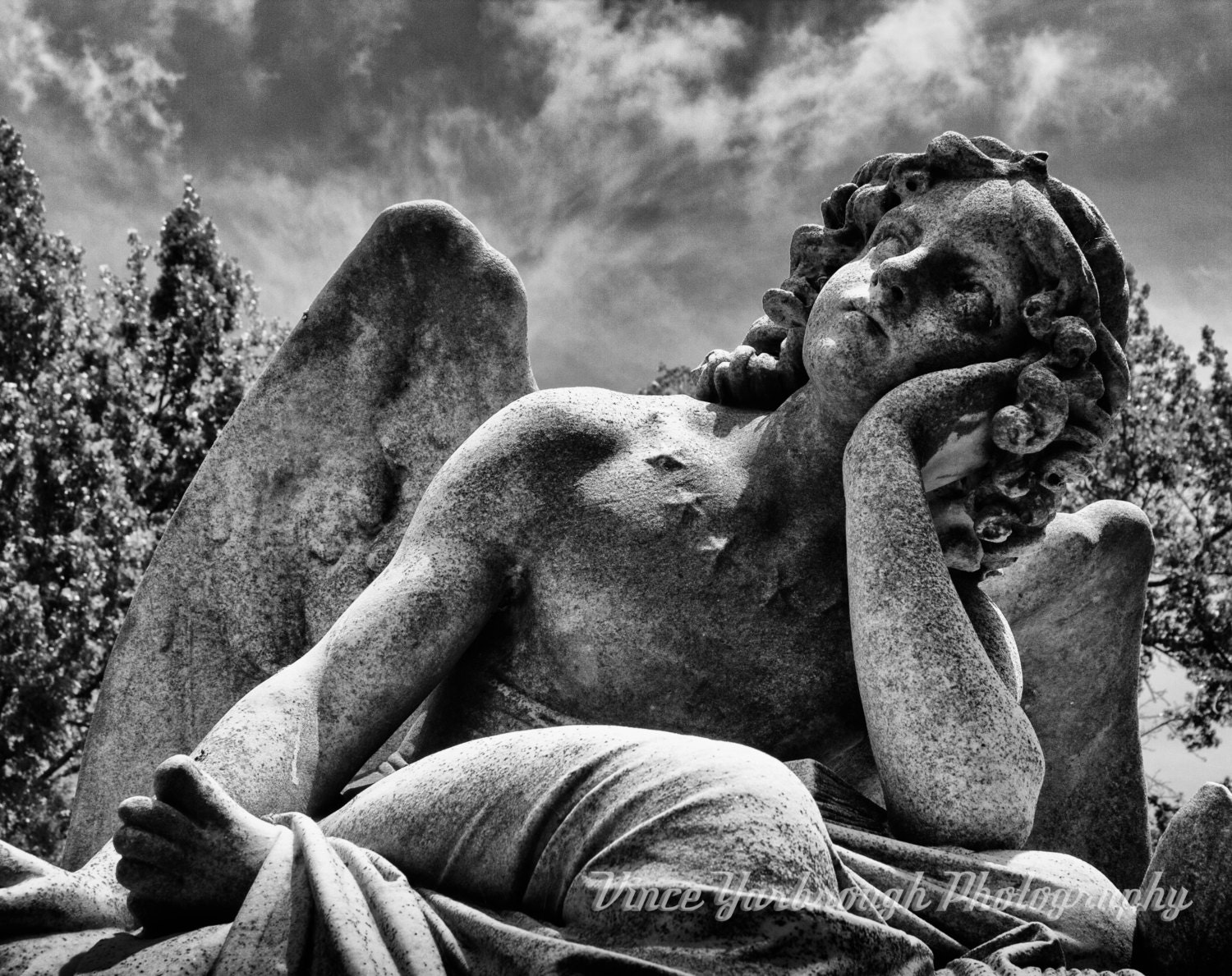 Cemetery Statue Etsy