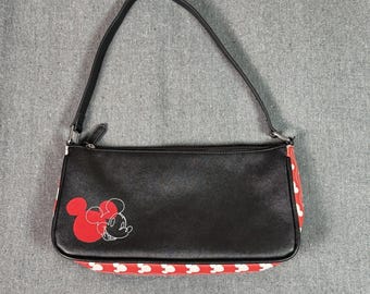 Dani by Danielle Nicole Disney Mickey Mouse Shoulder Bag Black Red