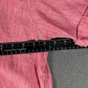 Tommy Bahama Men's Linen Short Sleeve Shirt Pink Size XL zdjęcie 5