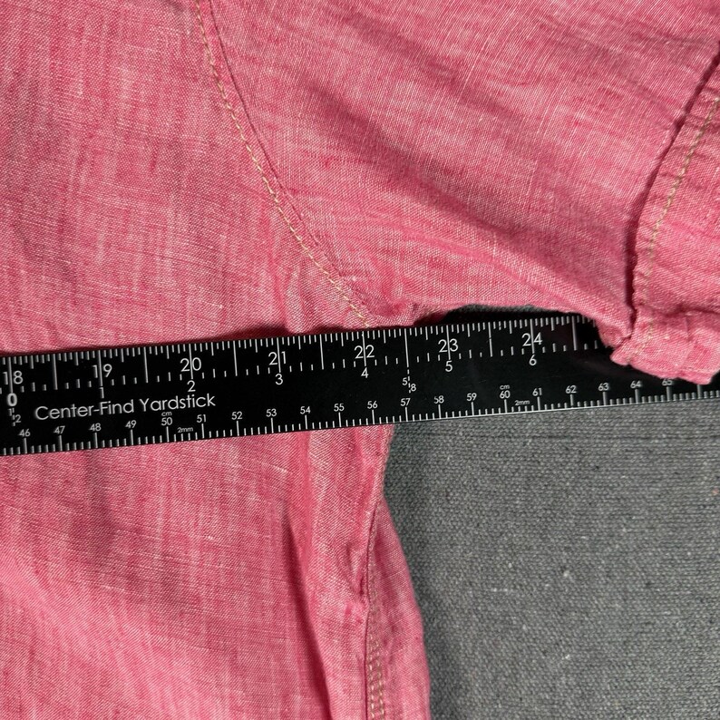 Tommy Bahama Men's Linen Short Sleeve Shirt Pink Size XL zdjęcie 5