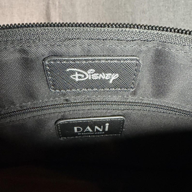 Dani by Danielle Nicole Disney Mickey Mouse Shoulder Bag Black Red image 8