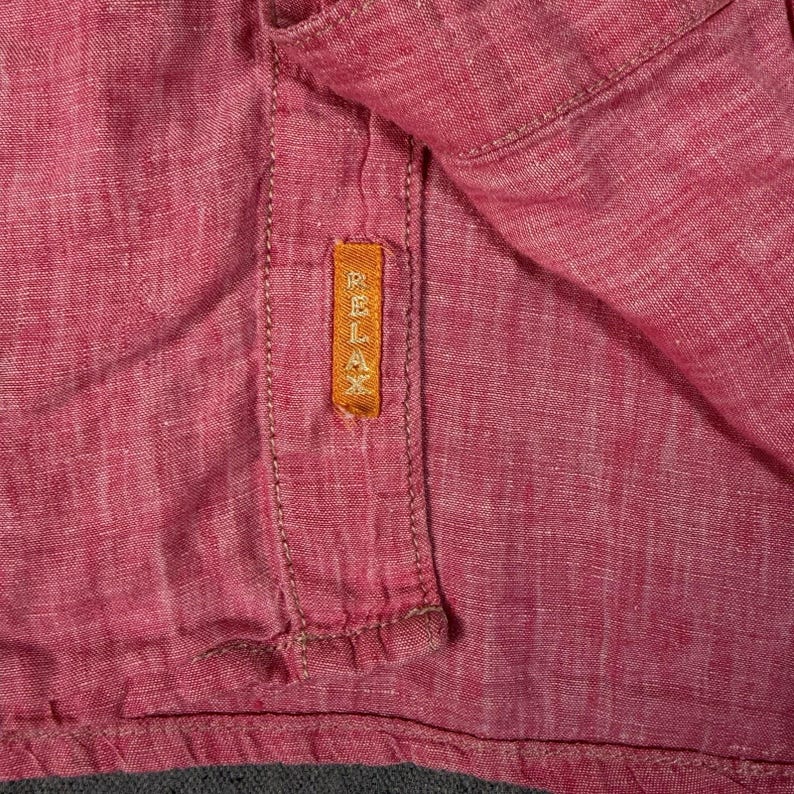 Tommy Bahama Men's Linen Short Sleeve Shirt Pink Size XL zdjęcie 8