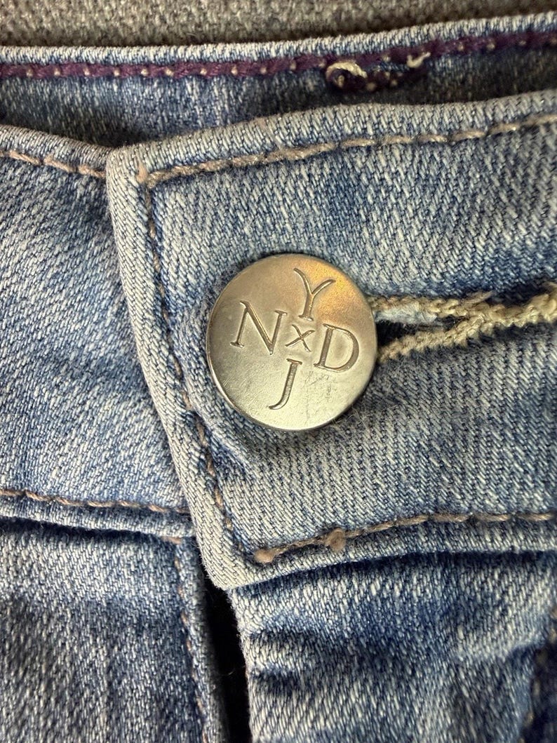 Women’s NYDJ-Not Your Daughters Jeans- Blue Lift Tuck Size 6 immagine 3