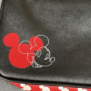 Dani by Danielle Nicole Disney Mickey Mouse Shoulder Bag Black Red image 6