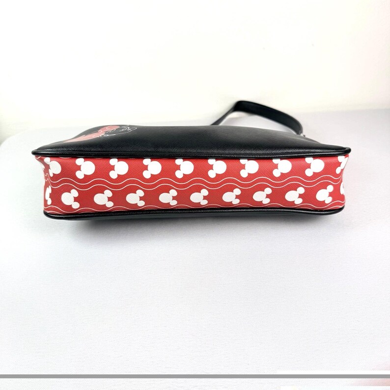 Dani by Danielle Nicole Disney Mickey Mouse Shoulder Bag Black Red image 5