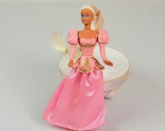 Vintage 1996 Barbie Rapunzel Doll McDonald's Happy Meal Toy #2