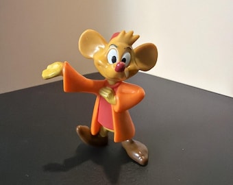 Figura decorativa para pastel de Disney Cenicienta Jaq Mouse de 7 cm (2,75 pulgadas)