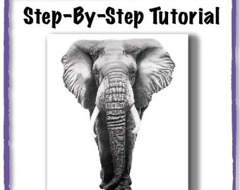 Drawing Tutorial - Step-By-Step Art Tutorial - Elephant Drawing Tutorial PDF