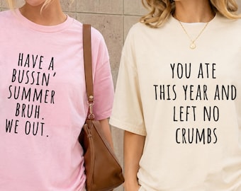 Camiseta para el último día de clases para profesores: camiseta divertida con jerga de la Generación Z y Alpha para las vacaciones de verano, camiseta cómoda a juego para el equipo de profesores.