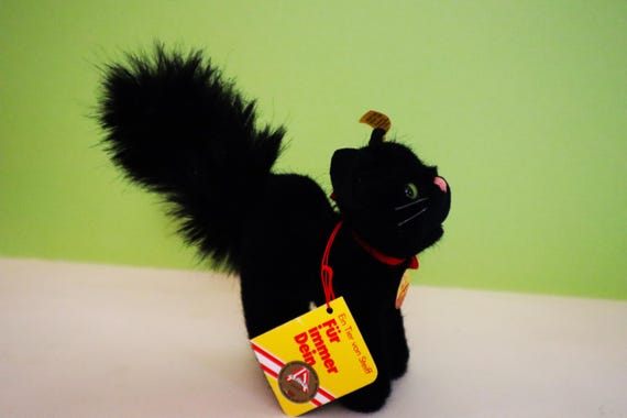 Vintage Steiff Black Cat Burri,all Ids 1979-84,mint - Etsy Canada