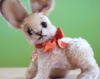 シュタイフ チェンジブル ラビット、全ID、17 cm、1959-1967年、新品