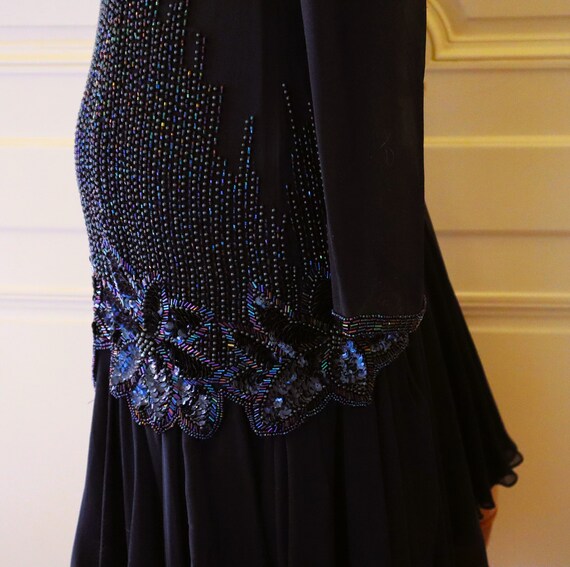 SALE PRICED - Womens Beaded Cocktail Party Dress … - image 5