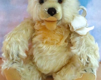 Vintage Steiff Hermann Petz Teddy Bear Toy Mohair Jointed Plush - Etsy
