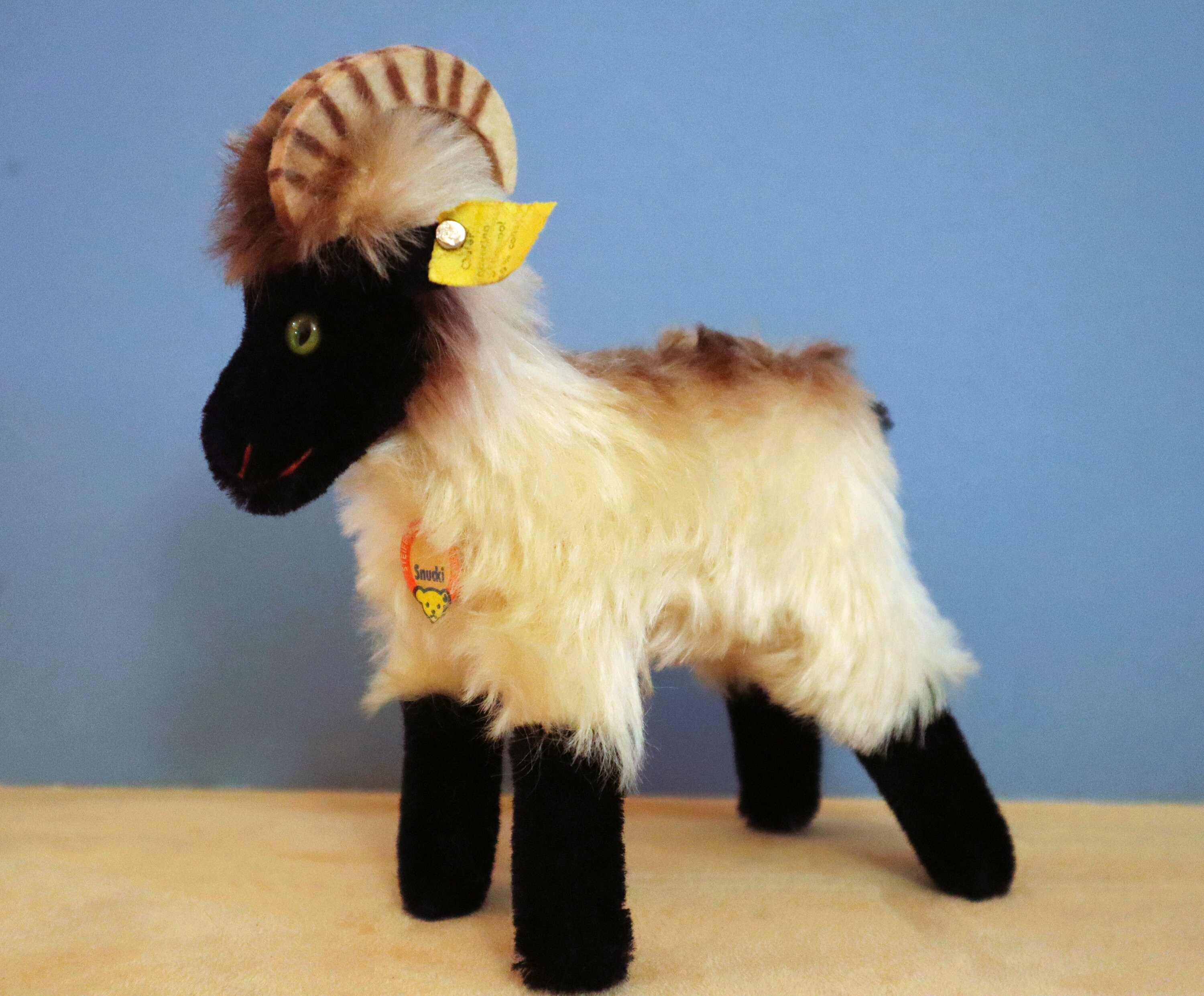 Steiff - シュタイフ★Mountain Sheep Snucki 12cm ＆ 17cm★ Steiff-Snucki-Ram-1520-11-Made