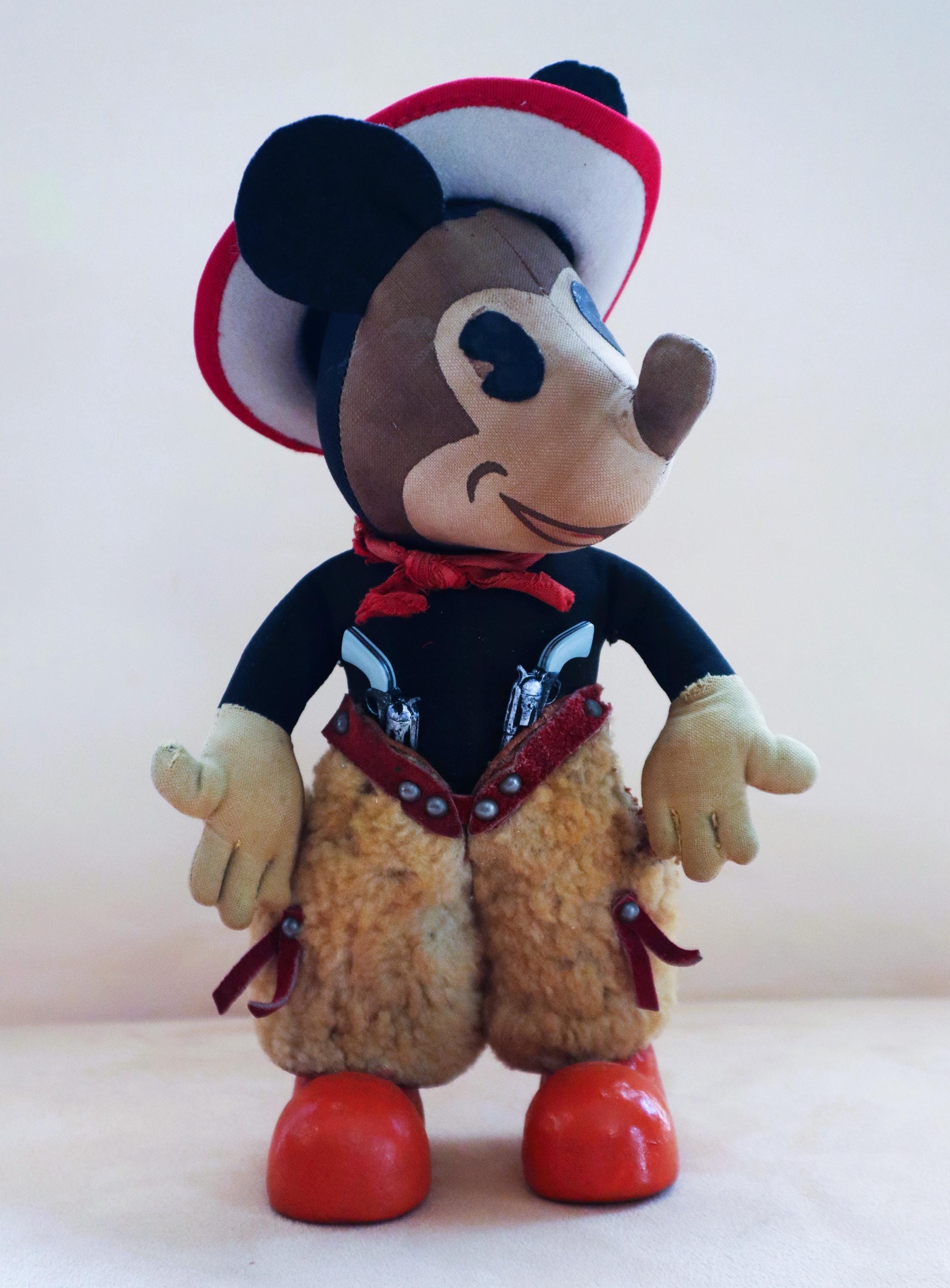 浪*i様 アンティーク　ディズニー　1930年代 ミッキーマウス　ぬいぐるみ 1930年代のミッキーマウスのぬいぐるみ : r/plushies
