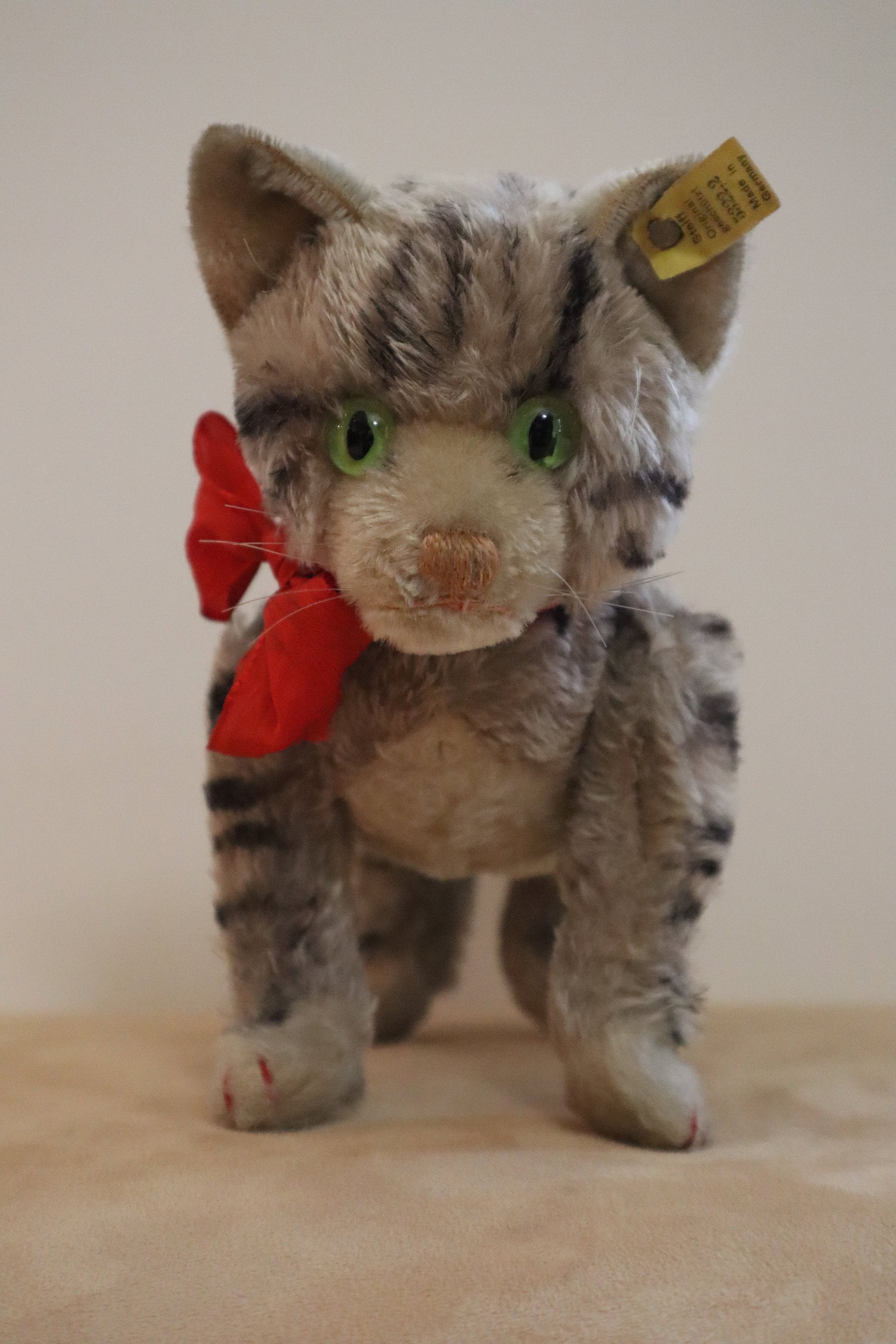 SALE Priced Largest Steiff Tabby Cat 