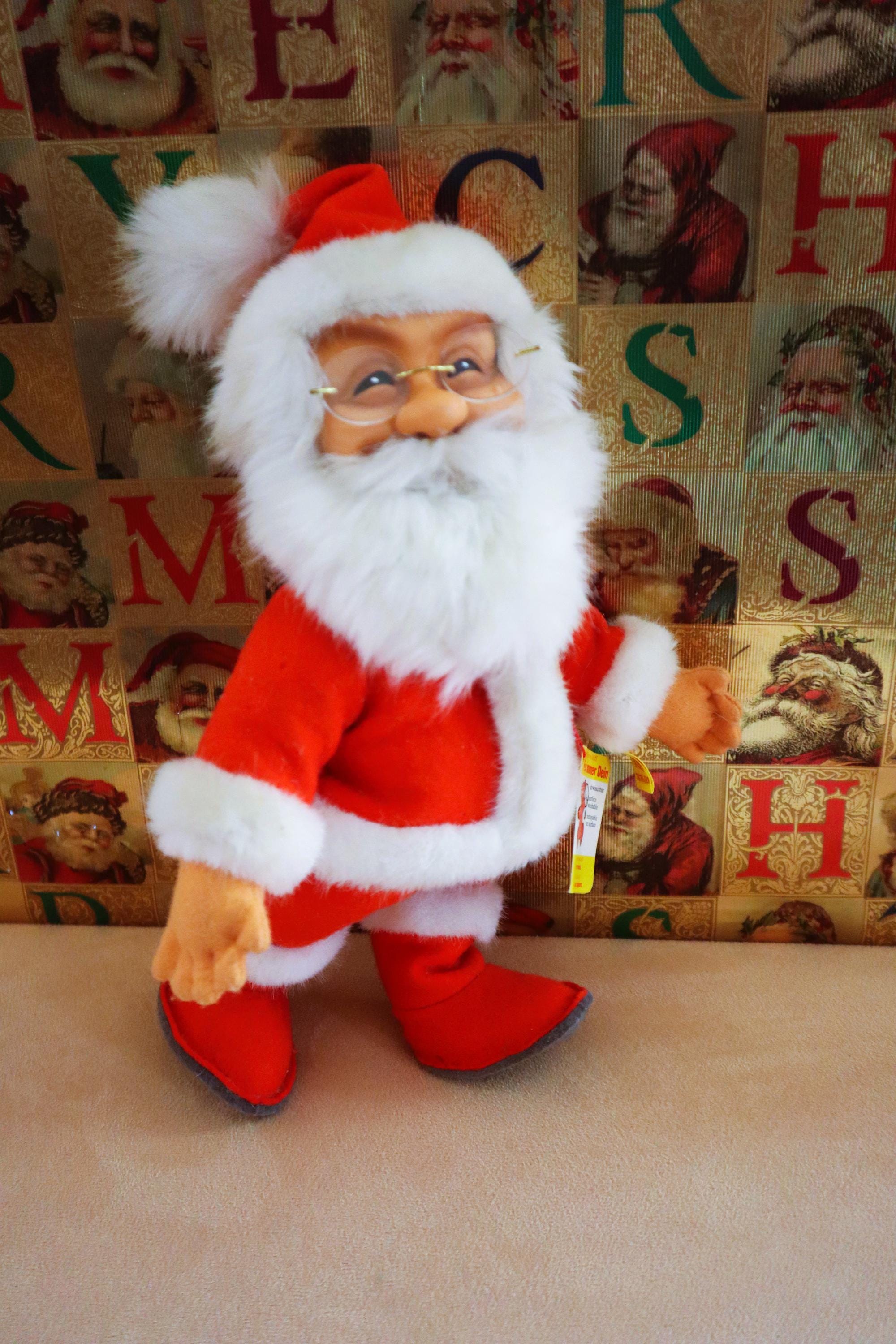 ぬいぐるみ STEIFF Christmas Roly Poly Santa 2003 Steiff Santa - Etsy