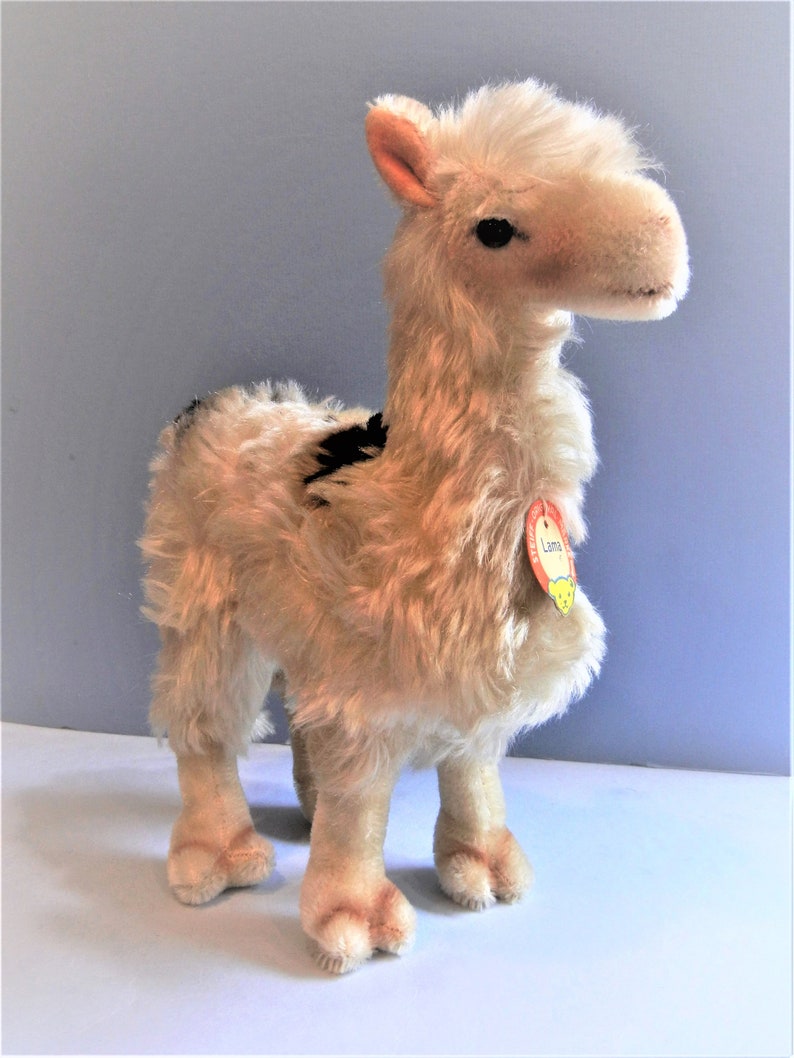 Large Steiff Llama ALL IDs 28cm Ex.Cond 1959-67 Art and | Etsy