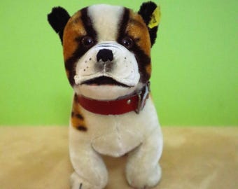 Steiff Vintage Black and White Bully Bulldog Circa 1927 Replica - Etsy