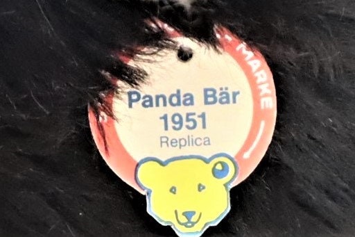 Sale Priced Vintage Steiff Panda Bear 1951 Replica LTD. Ed