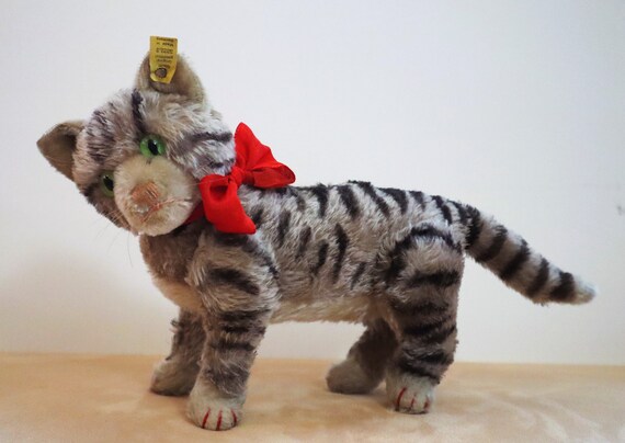 SALE Priced Largest Steiff Tabby Cat 