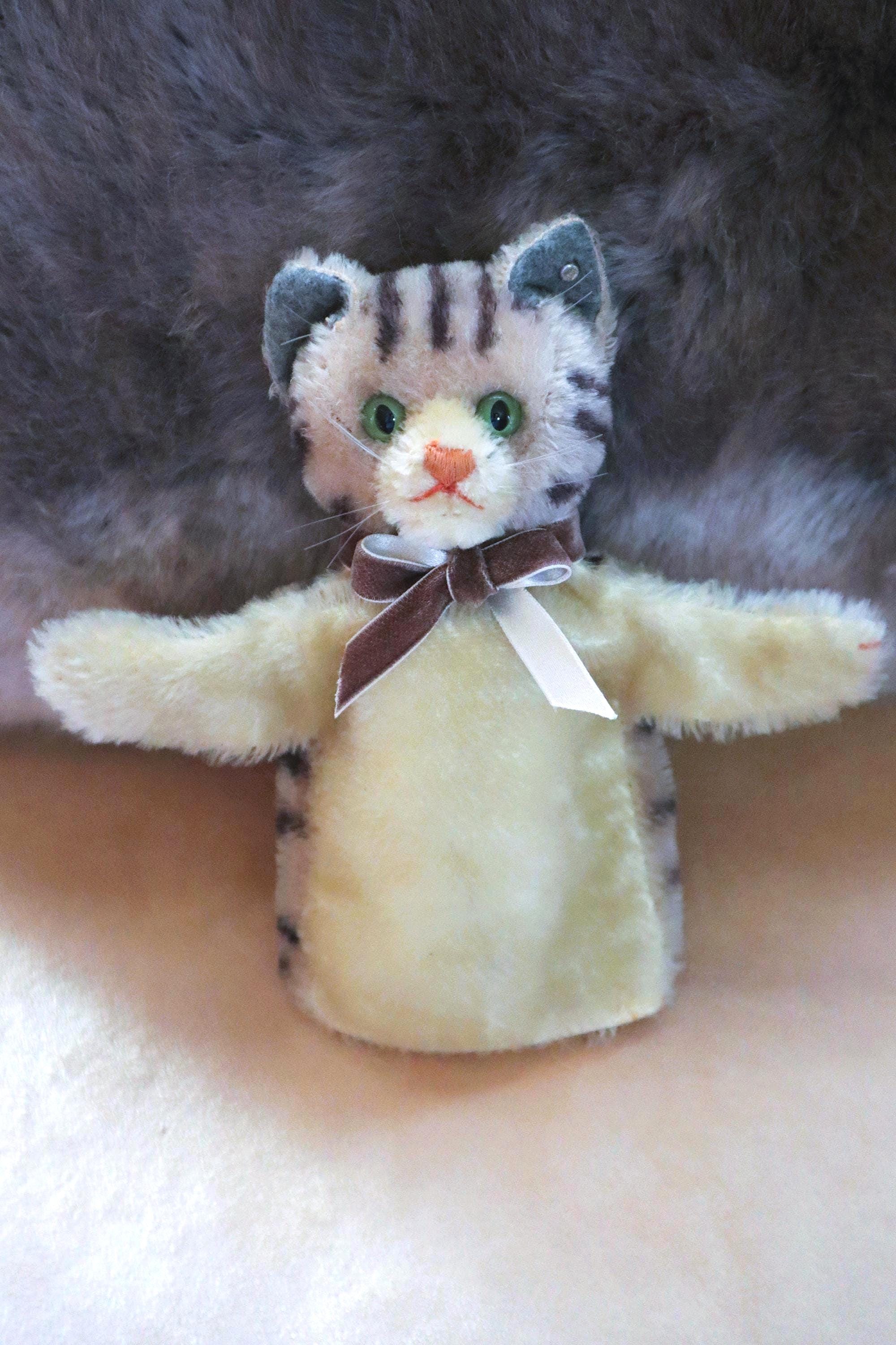 Steiff Tabby Cat - Etsy