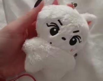 Muñeco de peluche de gatito blanco suave – Peluche Kawaii