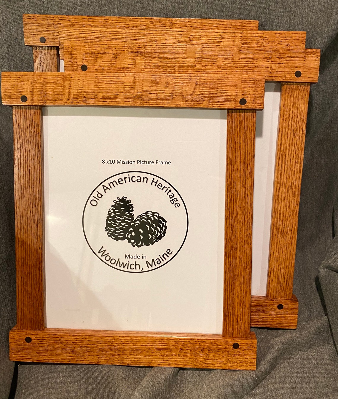 Craftsman Arts and Crafts Mission Picture Frames Multiple Size Etsy