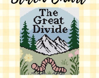 Patrón de punto de aguja "La Gran División" (Descarga digital)