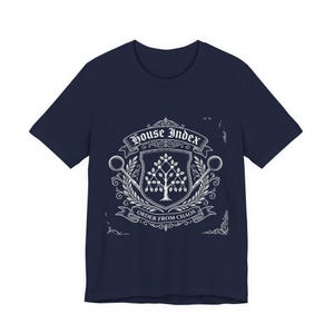 House Index Shirt, Funny SQL Server DBA Tee, Database Index Performance Tuning Gift, Developer Programmer Humor, Crest Tee image 6