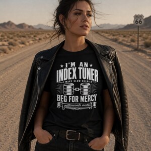 Index Freier Shirt, I Make Slow Queries Bitte um Mercy T-Shirt, lustiges Geschenk für DBAwärter, Humor-Geburtstagsgeschenk für Ihn