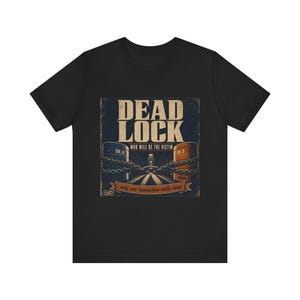Deadlock Who Will Be The Victim Shirt, Funny DBA SQL Server Tee, Vintage Noir Thriller Database Admin Gift, Programmer Birthday Gift