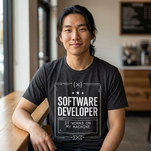 Software Developer Shirt, It Works On My Machine Tee, Funny Programmer Gift, Coder Software Engineer Humor, Computer Science Tee