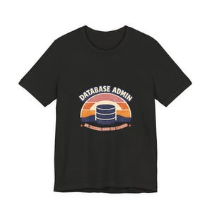 50er Jahre Vintage 80er Jahre Synthwave DBA Programmierer Retro Sunset Shirt