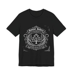 House Index Shirt, Funny SQL Server DBA Tee, Database Index Performance Tuning Gift, Developer Programmer Humor, Crest Tee image 2