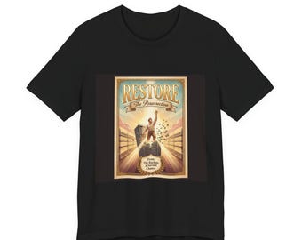 RESTORE Vintage Poster Shirt, Lustiges Spritze Geschenk für Programmierer, Programmierer Geschenk, Programmierer Geschenk, Retro Geburtstag T-Shirt