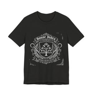 House Index Shirt, Funny SQL Server DBA Tee, Database Index Performance Tuning Gift, Developer Programmer Humor, Crest Tee image 3
