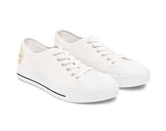 Bahamian Flag Stripe Sneakers Women's Low Top Sneakers | Tropical Island Pattern