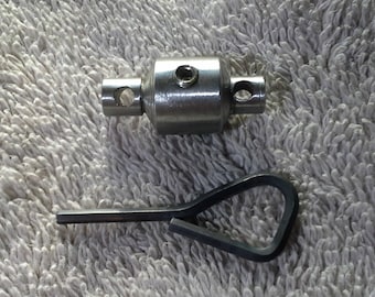 Hex Key Collar Lock Bright Stainless