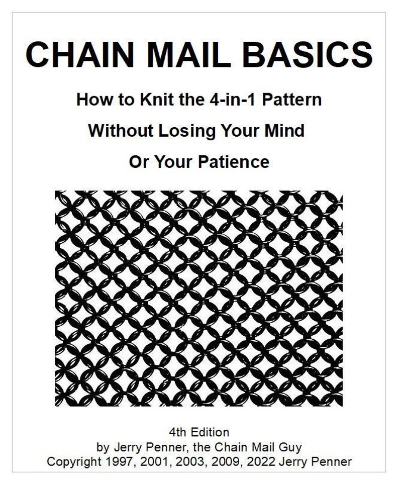 Chain Mail Basics 4th Edition e-Book How to Knit the 4-in-1 Pattern Without Losing Your Mind or Your Patience image 1