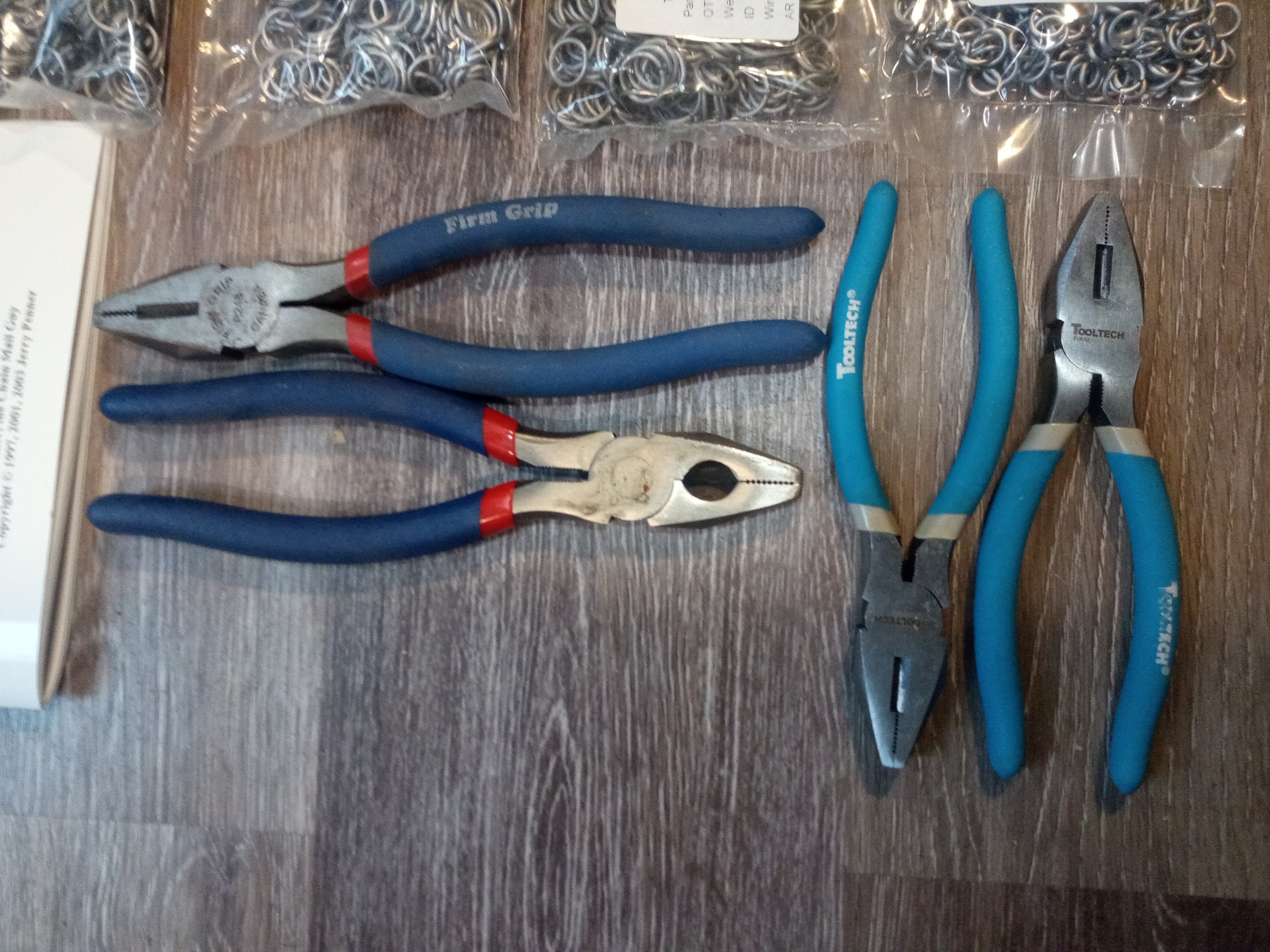Chain Mail Armour Starter Kit – Stainless Steel Rings, Pliers & Basics ...