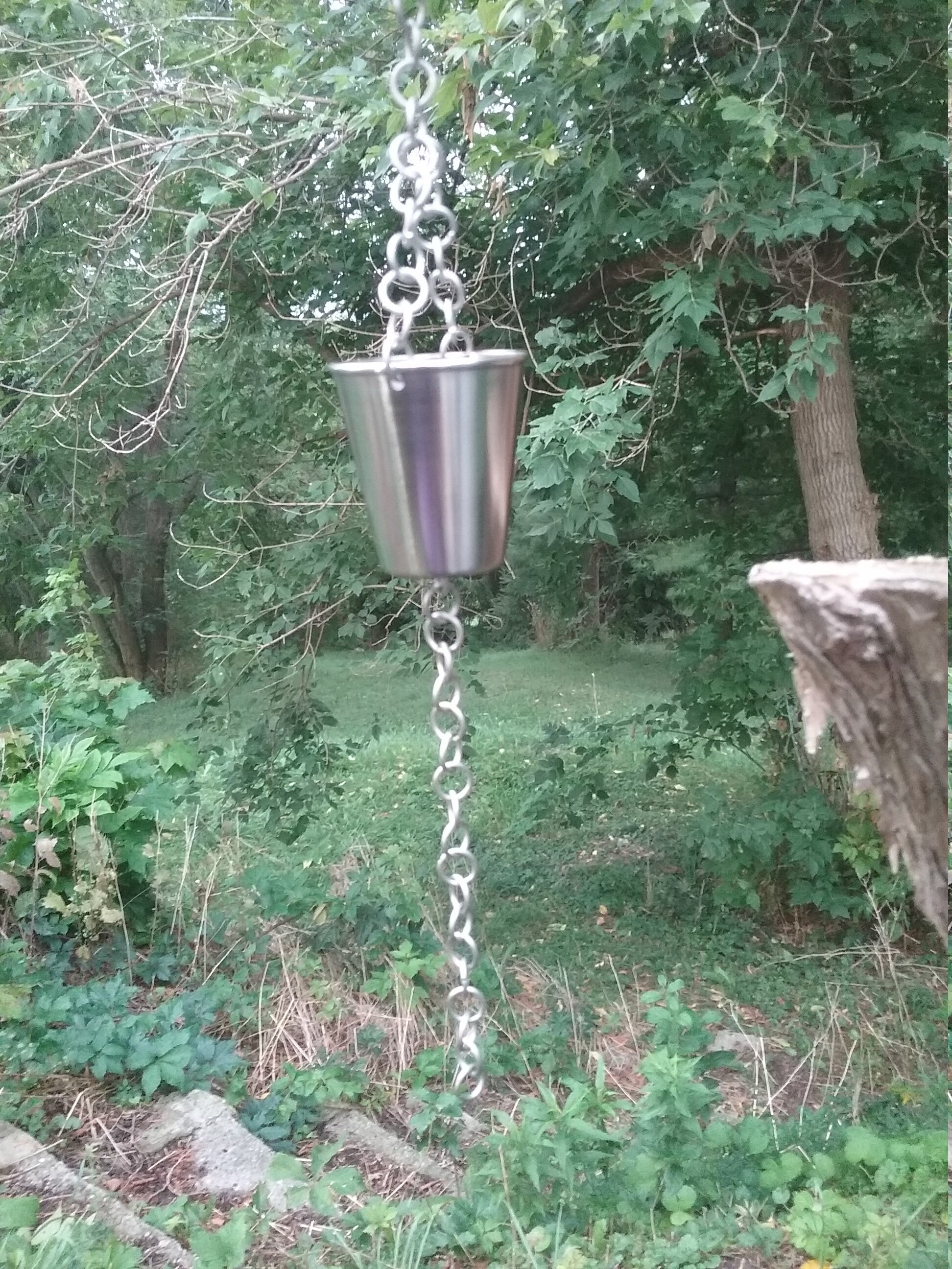 Silver rain sale chain