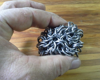 Stainless Steel Chainmail Stress Ball – Executive Desk Toy