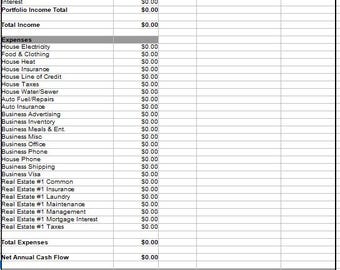 Money Ed Super Secret Financial Statement Template