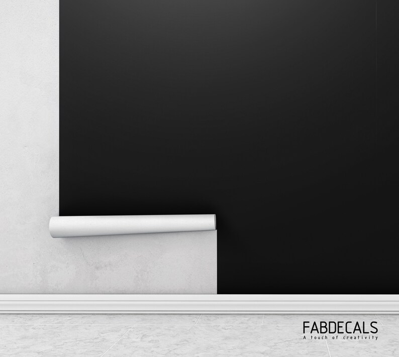 Chalkboard Wall Sticker Wall Decal Blackboard Self Adhesive Etsy