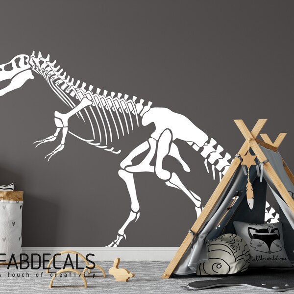 Playroom Wall Decal Dinosaur Etsy